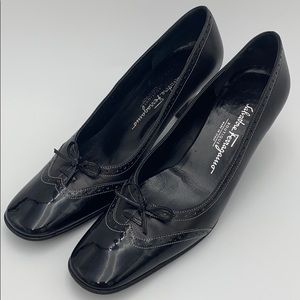 Salvatore Ferragamo Wing Tip Heels